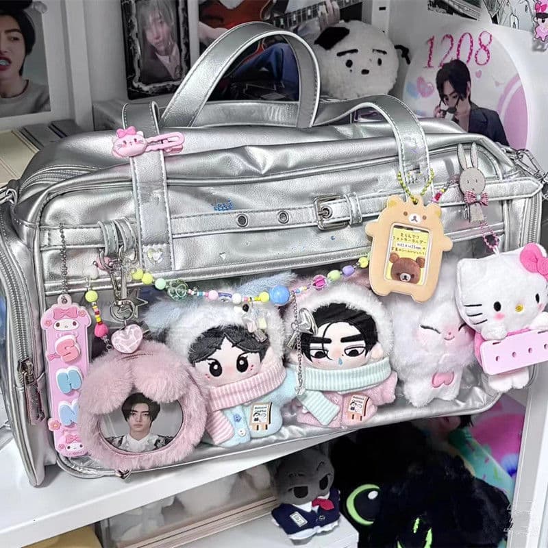 推し活グッズ キャラクター集合トートバッグ