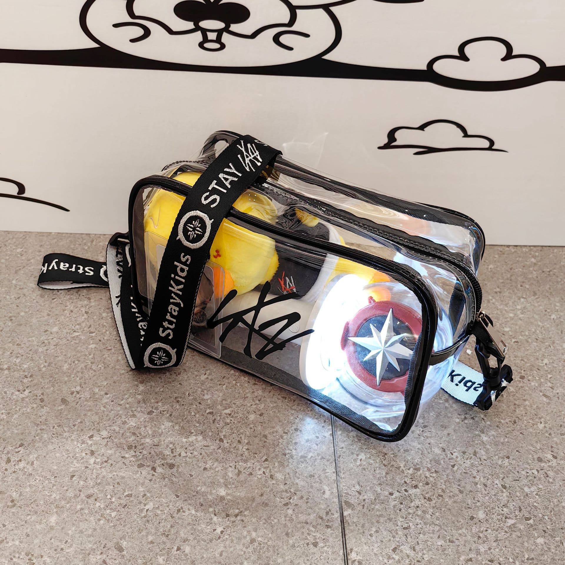 推し活グッズ クリアミニショルダー推し袋