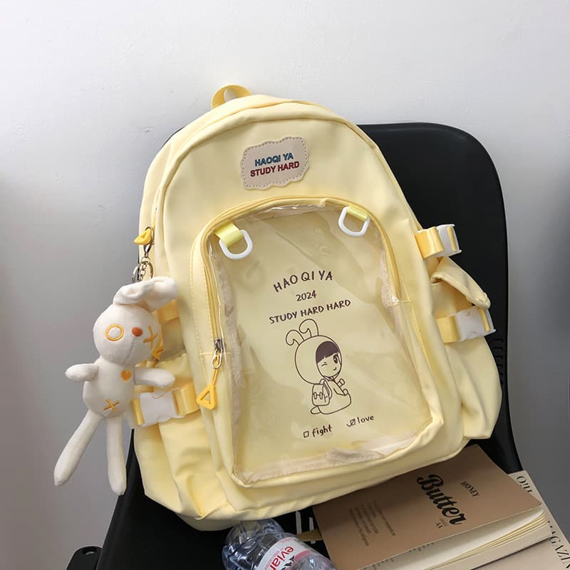 推し活グッズ 推し活応援 きらめき透明リュック