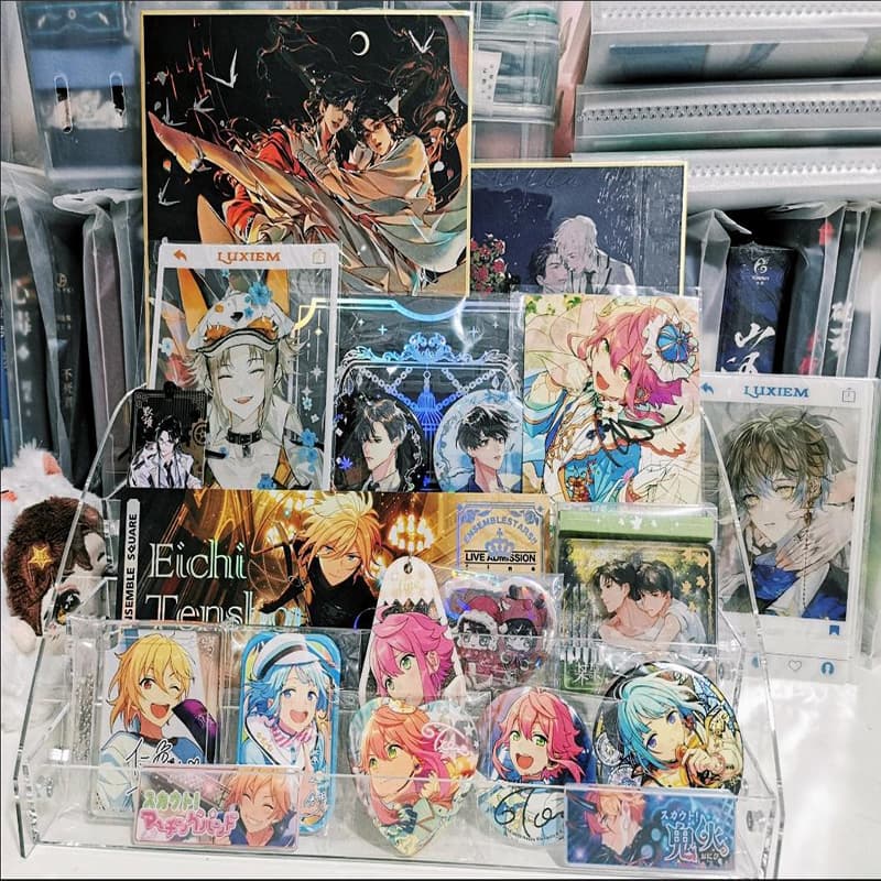 推し活グッズ 透明三段階プロマイドコレクター