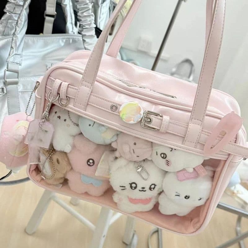 推し活グッズ 思い出ポケット付き推しバッグ