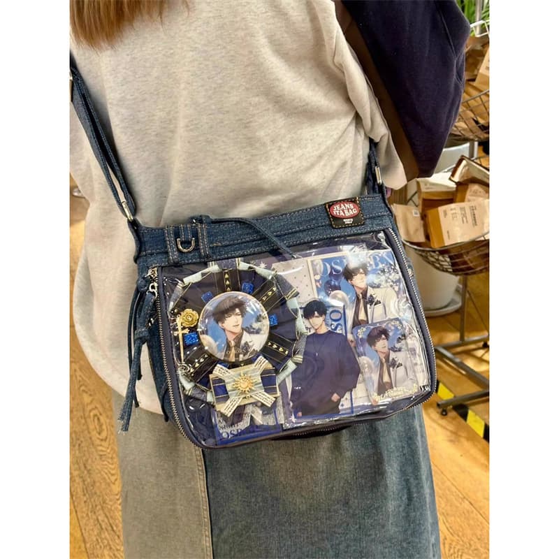 推し活グッズ 推しアートクリアポケットショルダー