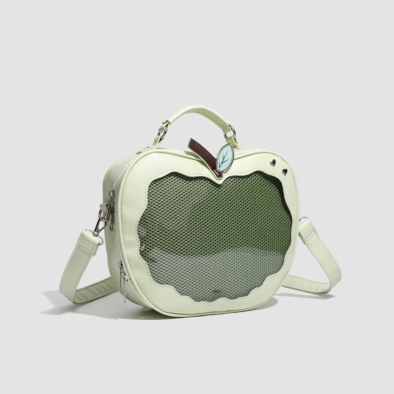 推し活グッズ りんごの実 メッシュウィンドウバッグ