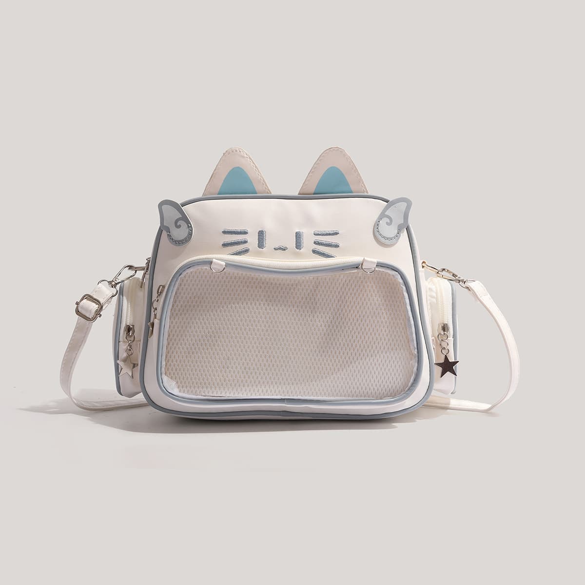 推し活グッズ 猫耳メッシュリュック