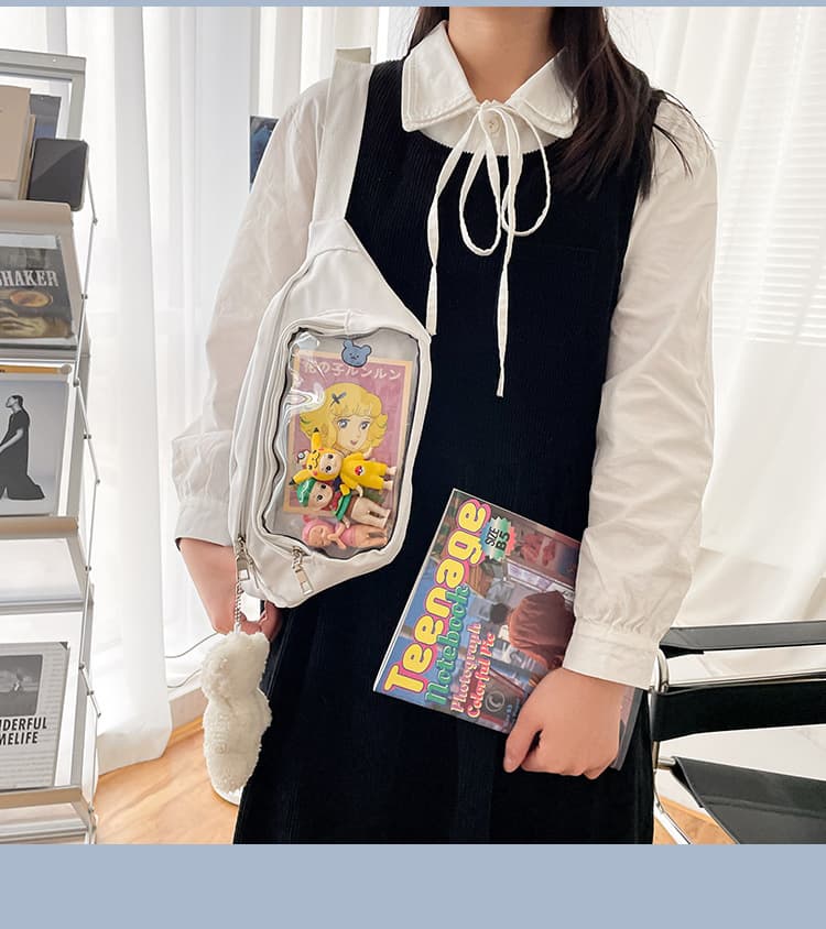 推し活グッズ 推し見せクリアポケットショルダー