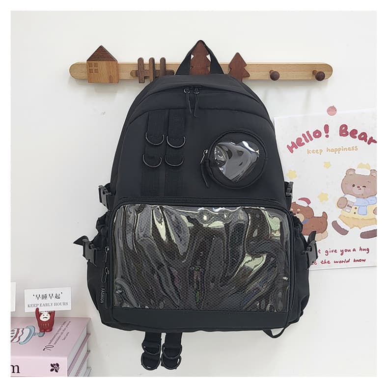 推し活グッズ 推し活透明ポケットリュック