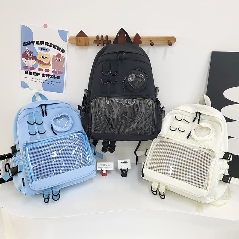 推し活グッズ 推し活透明ポケットリュック